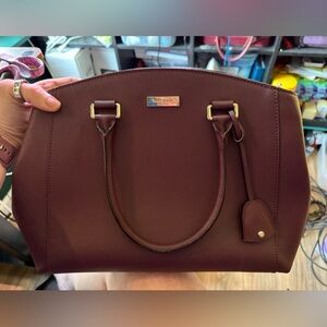 Kate Spade Deep Burgundy shoulder bag